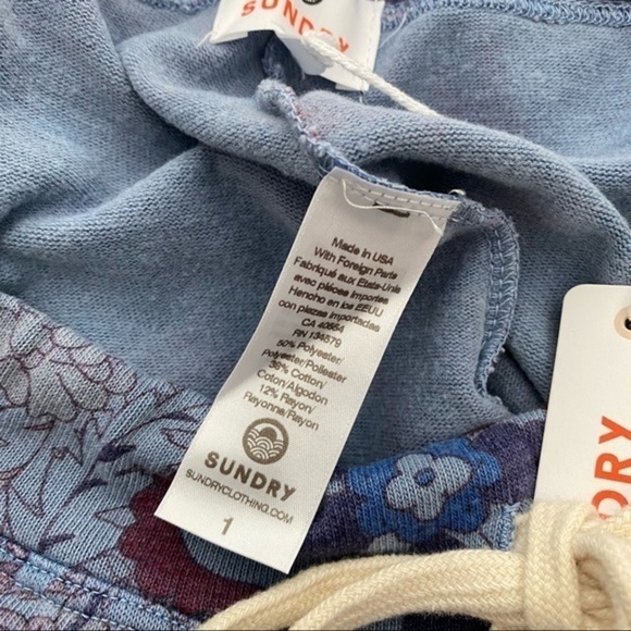 NWT Anthro Sundry Paisley Joggers Sweatpants - Size: 1 = Small - Picture 7 of 9